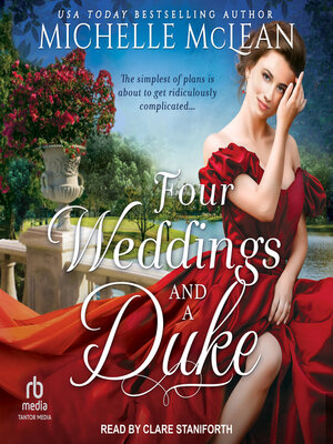 cover image of Four Weddings and a Duke